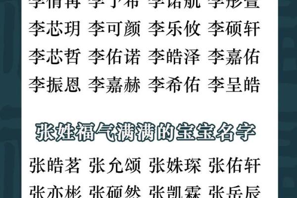 为姓李的女宝宝起名字的优选指南与建议