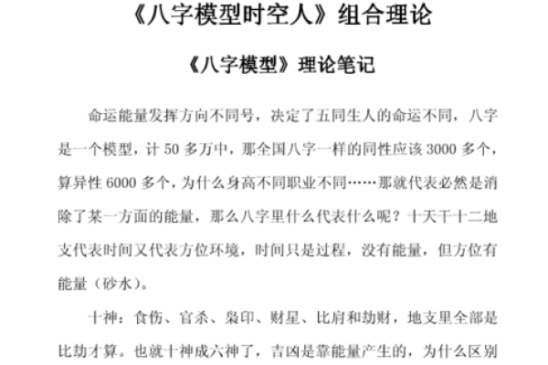 八字模型结论与职业选择：如何找到最合适的职业道路