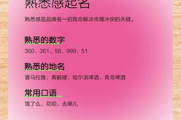 起名公司助您打造个性化品牌名称