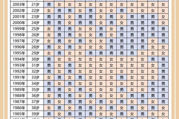 五行命相查询表解析与应用技巧