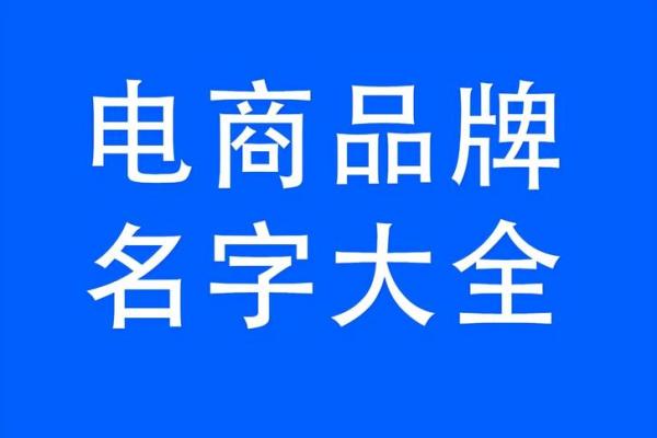 如何根据市场定位为电商公司起名